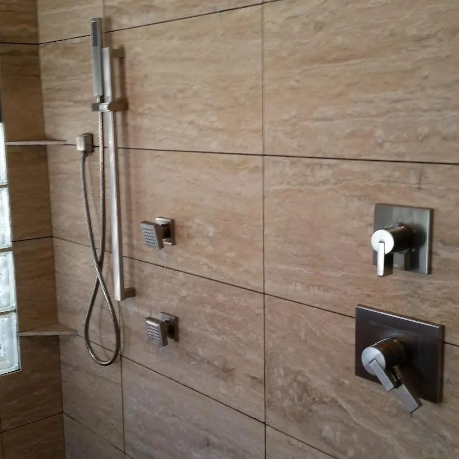 Shower fixture installation for Frozen Pipe Repair in San Carlos